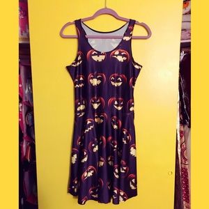LAST WEEK Jack o Lantern Halloween Skater Dress